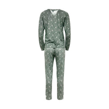 Load image into Gallery viewer, 2pc Henley Top Loungewear Set