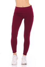 Load image into Gallery viewer, Therapy Active Legging with Perforated Side Leg Cell Phone Pockets