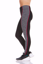 Load image into Gallery viewer, "Therapy" Exposed Zipper Colorblocked Leggings