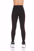 Load image into Gallery viewer, "Therapy" Exposed Zipper Colorblocked Leggings