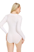 Load image into Gallery viewer, Long Sleeve Mock Collar BodySuit