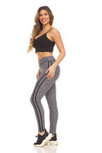 Load image into Gallery viewer, Therapy 2 Side Stripe Mid-Rise Leggings