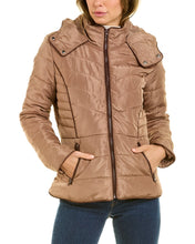 Load image into Gallery viewer, Ladies "Therapy" Hooded Puffer Jacket