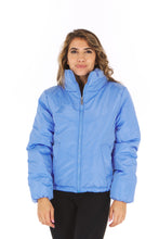 Load image into Gallery viewer, Ladies Oversized Cropped Padded Jacket