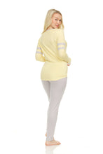 Load image into Gallery viewer, Pant and Baseball T-Shirt Pijama Set