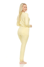 Load image into Gallery viewer, Lace Trim Pant Pajama Set