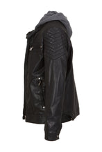 Load image into Gallery viewer, "American Culture" Boys Vegan Leather Updated Moto