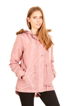 Load image into Gallery viewer, Sherpa Lined Faux Fur Trimmed Hooded Anorak