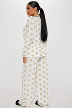 Load image into Gallery viewer, 2pc Button Front Shirt Loungewear Set
