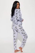 Load image into Gallery viewer, 2pc Henley Top Loungewear Set

