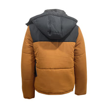 Load image into Gallery viewer, Ladies Contrast Hooded Winter Puffer Jackets
