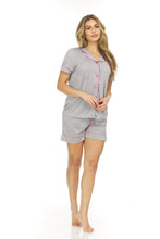 Load image into Gallery viewer, Therapy Short and Short Sleeve Shirt Pajama Set
