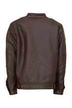 Load image into Gallery viewer, "American Culture" Men's Vegan Leather Moto
