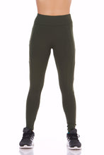Load image into Gallery viewer, Therapy Active Legging with Tonal Vertical Panel Inserts
