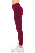 Load image into Gallery viewer, Therapy Active Legging with Perforated Side Leg Cell Phone Pockets
