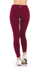 Load image into Gallery viewer, Therapy Active Legging with Perforated Side Leg Cell Phone Pockets
