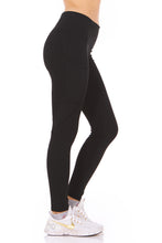 Load image into Gallery viewer, Therapy Active Legging with Perforated Side Leg Cell Phone Pockets
