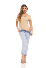 Load image into Gallery viewer, Basic ScoopNeck Short Sleeve Bodysuit
