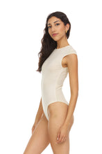 Load image into Gallery viewer, Cap Sleeve Funnel Neck BodySuit
