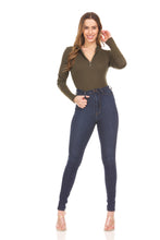 Load image into Gallery viewer, Long Sleeve Mock Collar BodySuit
