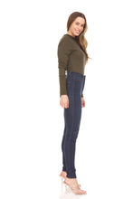 Load image into Gallery viewer, Long Sleeve Mock Collar BodySuit
