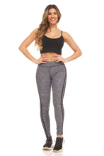 Load image into Gallery viewer, Therapy 2 Side Stripe Mid-Rise Leggings
