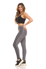 Load image into Gallery viewer, Therapy 2 Side Stripe Mid-Rise Leggings
