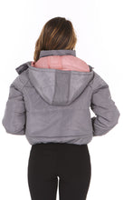 Load image into Gallery viewer, Therapy Contrast Lining Padded Jacket
