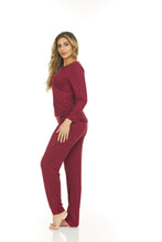 Load image into Gallery viewer, Long Sleeve and Pant Pajama Set
