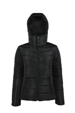 Load image into Gallery viewer, Ladies "Therapy" Hooded Puffer Jacket
