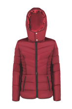 Load image into Gallery viewer, Ladies "Therapy" Hooded Puffer Jacket
