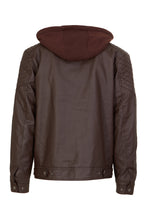 Load image into Gallery viewer, "American Culture" Men's Vegan Leather Updated Moto
