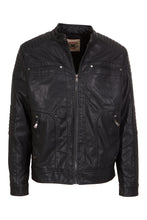 Load image into Gallery viewer, "American Culture" Men's Vegan Leather Moto
