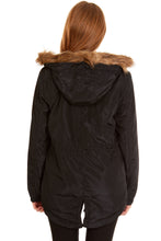 Load image into Gallery viewer, Sherpa Lined Faux Fur Trimmed Hooded Anorak
