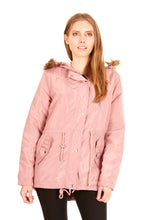 Load image into Gallery viewer, Sherpa Lined Faux Fur Trimmed Hooded Anorak
