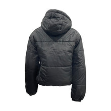 Load image into Gallery viewer, Ladies Cropped Puffer Bomber Jacket
